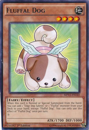 [ US ] Fluffal Dog - MP15-EN140 - Rare 1st Edition