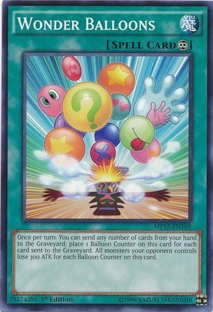 [ US ] Wonder Balloons - MP15-EN166 - Common 1st Edition