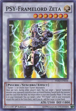 [ US ] PSY-Framelord Zeta - HSRD-EN034 - Super Rare 1st Edition