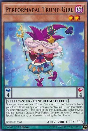 [ UK ] Đồng giá 2K Performapal Trump Girl - BOSH-EN007 - Common 1st Edition