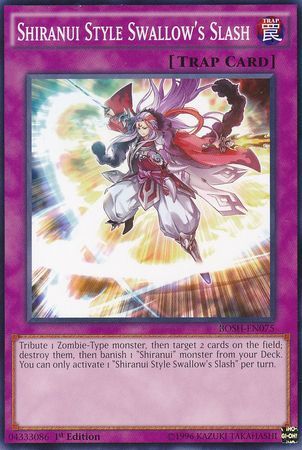 [ UK ] Shiranui Style Swallow's Slash - BOSH-EN075 - Common 1st Edition