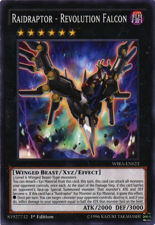 [ UK ] Raidraptor - Revolution Falcon - WIRA-EN023 - Common 1st Edition