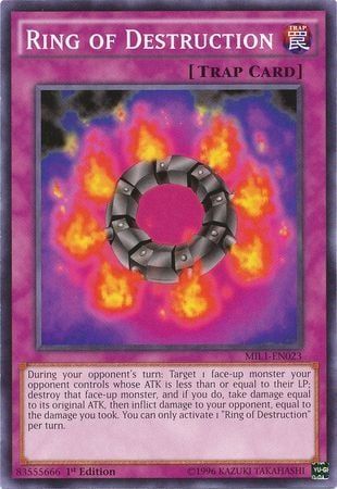 [ UK ] Ring of Destruction - MIL1-EN023 - Common 1st Edition