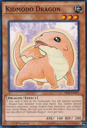 [ US ] Kidmodo Dragon - SR02-EN019 - Common 1st Edition