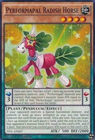 [ UK ] Performapal Radish Horse - MP17-EN063 - Common 1st Edition