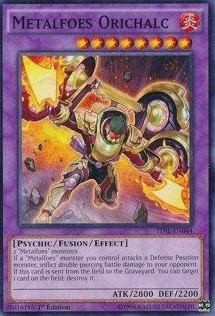 [ UK ] Metalfoes Orichalc - TDIL-EN044 - Common 1st Edition