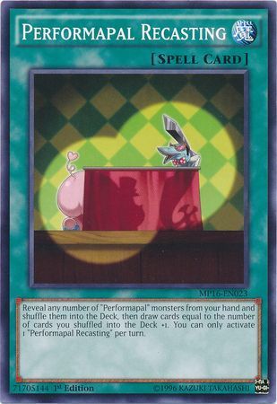 [ UK ] Performapal Recasting - MP16-EN023 - Common 1st Edition