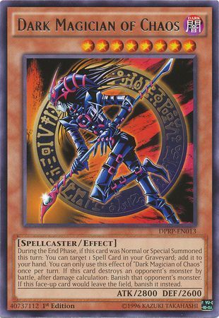 [ UK ] Dark Magician of Chaos - DPRP-EN013 - Rare 1st Edition