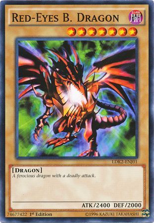 [ US ] Red-Eyes B. Dragon - LDK2-ENJ01 - Common 1st Edition