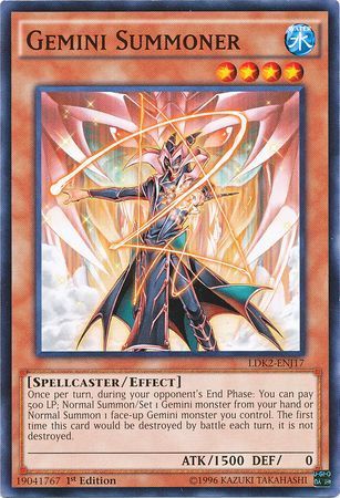 [ UK ] GEMINI SUMMONER - LDK2-ENJ17-COMMON 1ST EDITION