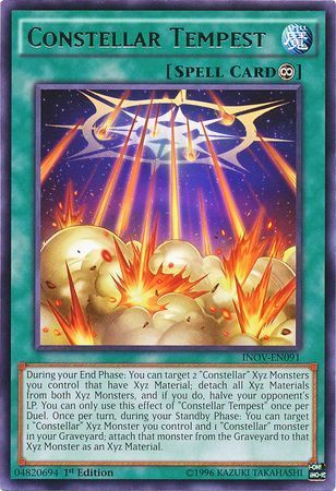 [ UK ] Constellar Tempest - INOV-EN091 - Rare 1st Edition