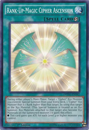 [ UK ] Rank-Up-Magic Cipher Ascension - DPDG-EN042 - Common 1st Edition