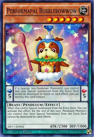 [ US ] Đồng giá 2K Performapal Bubblebowwow - MP17-EN062 - Common 1st Edition