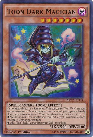 [ US ] Toon Dark Magician - MP17-EN083 - Super Rare 1st Edition