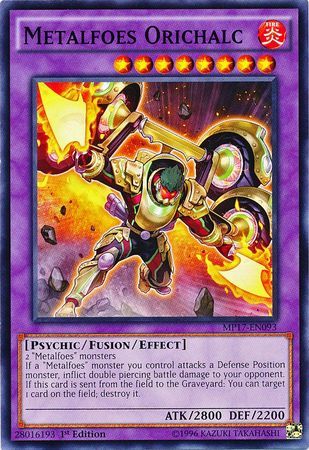 [ UK ] Metalfoes Orichalc - MP17-EN093 - Common 1st Edition