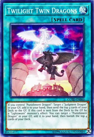 [ UK ] Đồng giá 2K Twilight Twin Dragons - COTD-EN060 - Common Unlimited Edition