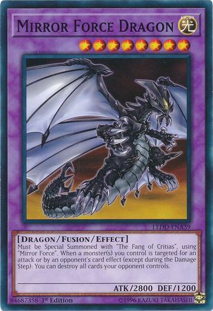 [ US ] Đồng giá 10K Mirror Force Dragon [Common] LEDD-ENA39