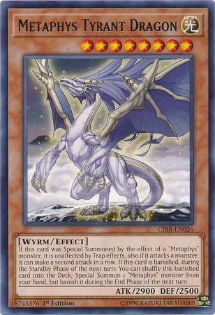 [ UK ] Metaphys Tyrant Dragon - CIBR-EN026 - Rare 1st Edition