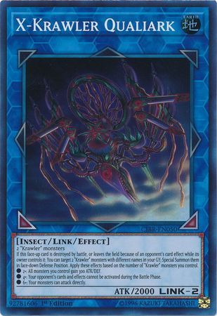 [ UK ] X-Krawler Qualiark - CIBR-EN050 - Super Rare 1st Edition