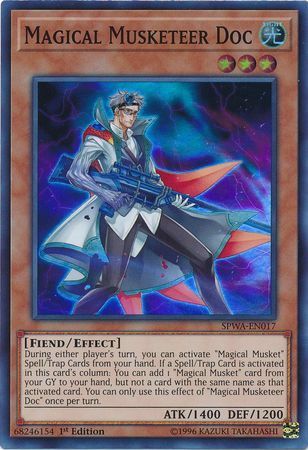 [ UK ]Magical Musketeer Doc - SPWA-EN017 - Super Rare 1st Edition