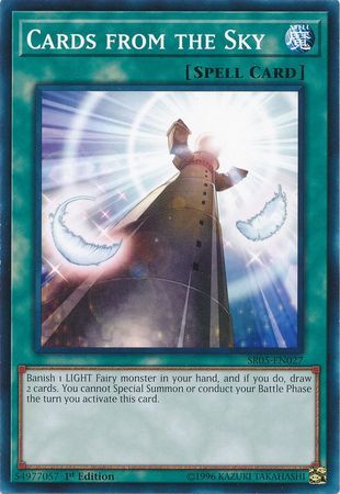 [ US ] Cards from the Sky - SR05-EN027 - Common 1st Edition