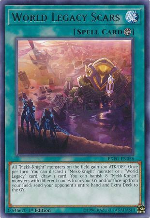 [ UK ] World Legacy Scars - EXFO-EN056 - Rare 1st Edition