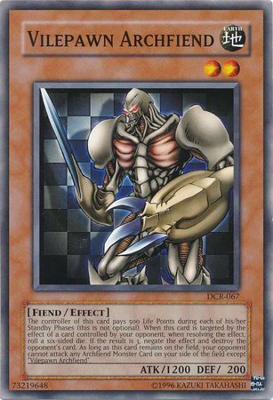 [ US ] Vilepawn Archfiend - DCR-067 - Common Unlimited