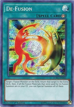 [ US ] De-Fusion - LCKC-EN044 - Secret Rare 1st Edition