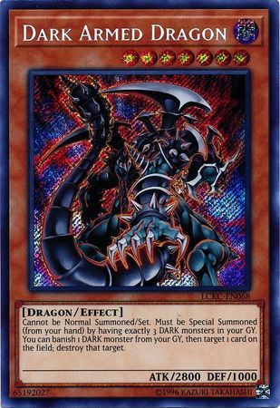 [ US ] Dark Armed Dragon - LCKC-EN068 - Secret Rare Unlimited