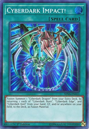 [ US ] Cyberdark Impact! - SHVA-EN053 - Super Rare 1st Edition