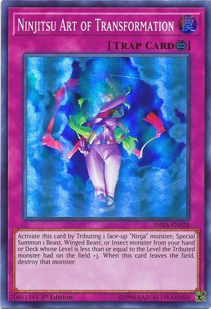 [ UK ] Ninjitsu Art of Transformation - SHVA-EN028 - Super Rare 1st Edition