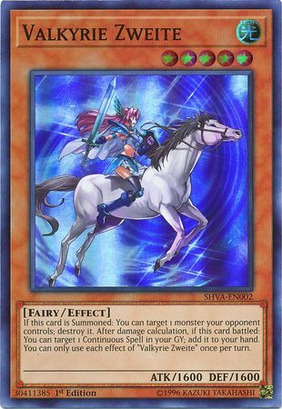 [ UK ] Valkyrie Zweite - SHVA-EN002 - Super Rare 1st Edition