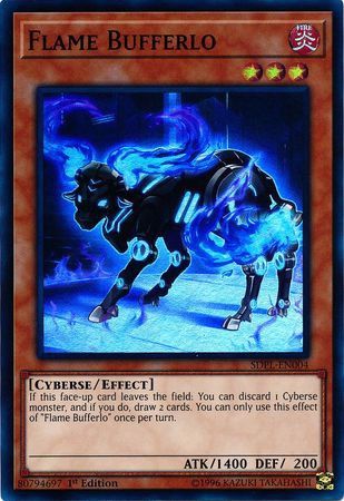 [ UK ] Flame Bufferlo - SDPL-EN004 - Super Rare 1st Edition