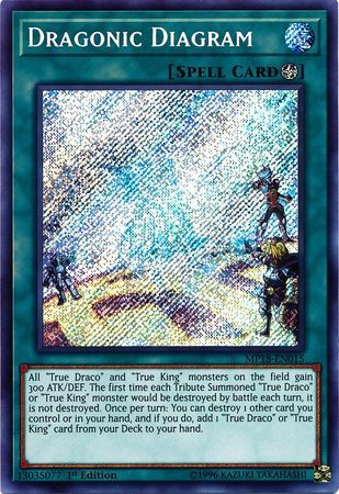 [ UK ] Dragonic Diagram - MP18-EN015 - Secret Rare