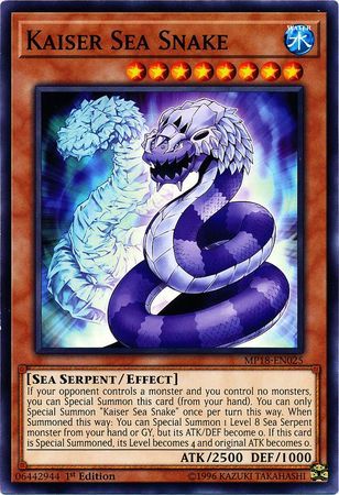 [ UK ] Kaiser Sea Snake - MP18-EN025 - Common