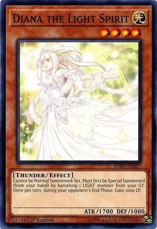 [ UK ] Diana the Light Spirit - SOFU-EN027 - Common 1st Edition