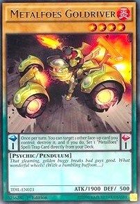 [ UK ] Metalfoes Goldriver - TDIL-EN023 - Rare 1st Edition