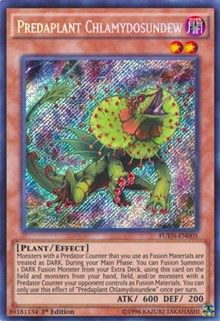 [ UK ] Predaplant Chlamydosundew - FUEN-EN005 - Secret Rare 1st Edition