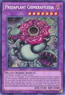 [ UK ] Predaplant Chimerafflesia - FUEN-EN009 - Secret Rare 1st Edition