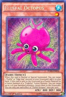 [ UK ] Fluffal Octopus - FUEN-EN014 - Secret Rare 1st Edition