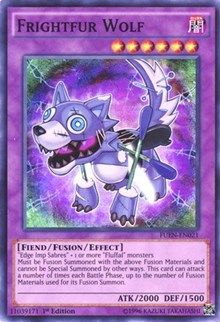 [ UK ] Frightfur Wolf - FUEN-EN021 - Super Rare 1st Edition