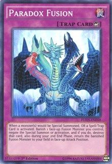 [ UK ] Paradox Fusion - FUEN-EN058 - Super Rare 1st Edition