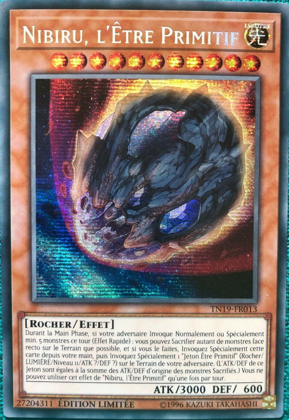 [ FR ] Nibiru, the Primal Being - TN19-FR013 - Prismatic Secret Rare