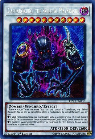 [ US ] Gashadokuro, the Skeletal Mayakashi - HISU-EN036 - Secret Rare 1st Edition