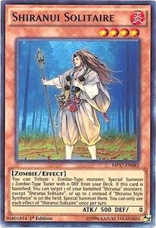 [ UK ] Shiranui Solitaire - MP17-EN082 - Ultra Rare 1st Edition