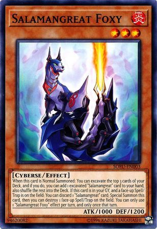 [ UK ] Salamangreat Foxy - SOFU-EN003 - Common