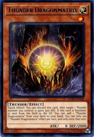 [ UK ] Thunder Dragonmatrix - SOFU-EN018 - Rare - Unlimited