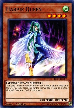 [ UK ] Harpie Queen - LED4-EN007 - Common 1st Edition