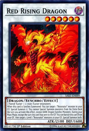 [ UK ] Red Rising Dragon - SAST-EN099 - Common 1st Edition