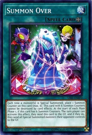 [ UK ] Summon Over - SAST-EN070 - Common 1st Edition